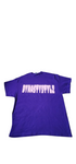 PURPLE T SHIRT BOLD FONT
