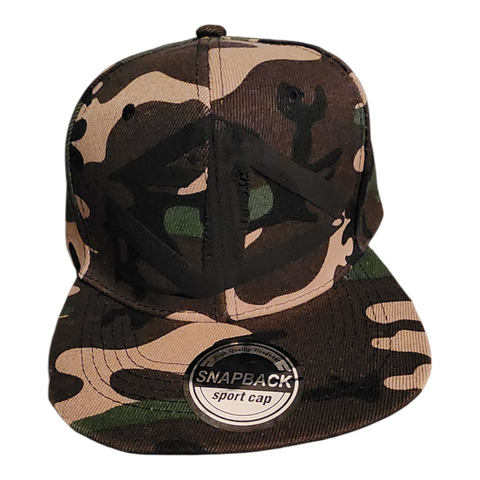 ARMY CAMO BLACK TRANSFIGURED LOGO
