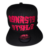 BLACK RED SNAPBACK