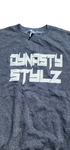 CHARCOAL HEATHER DYNASTY STYLZ SWEATSHIRT WHITE PUFF