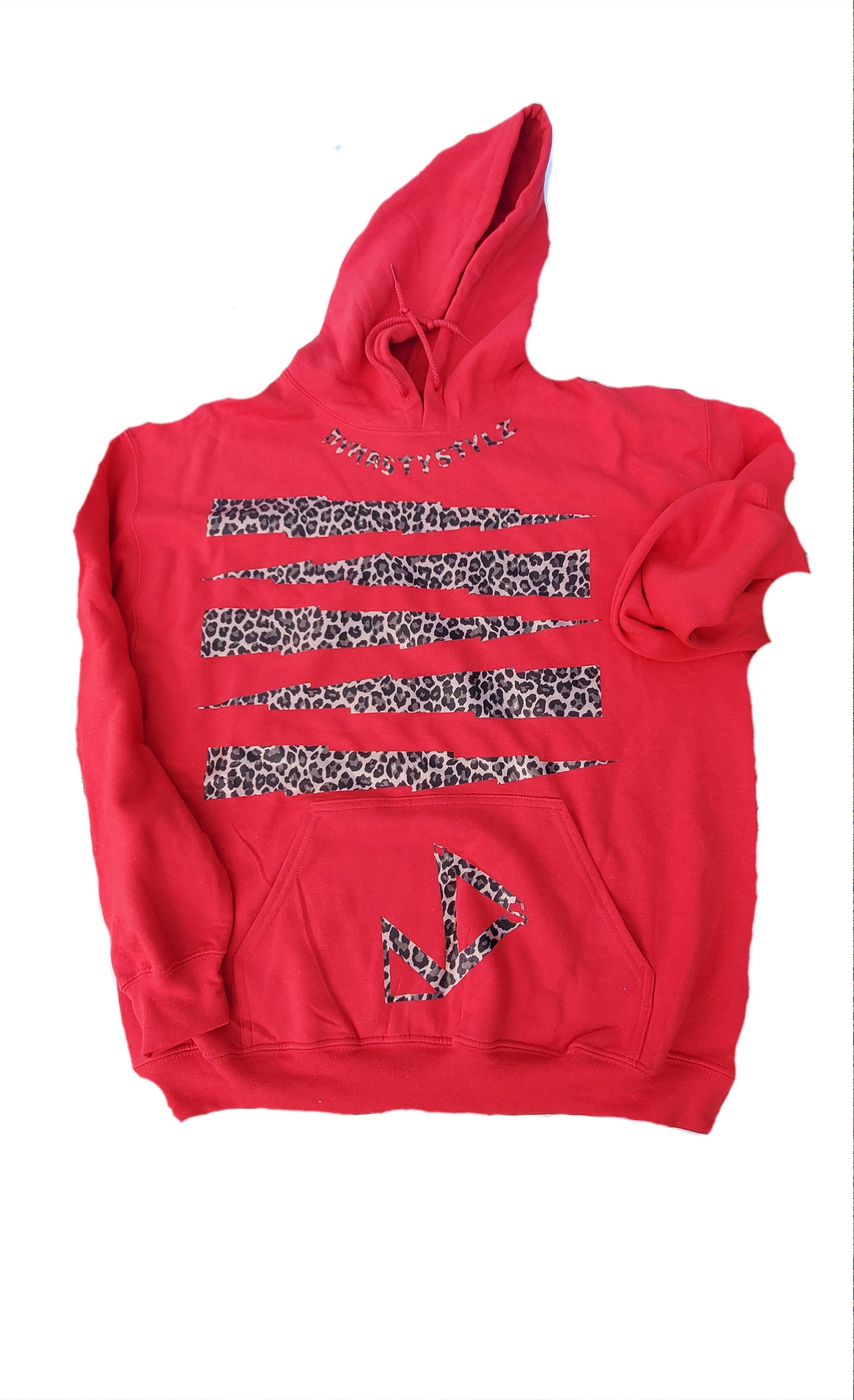 RED GOLD LEOPARD 🐆 HOODY