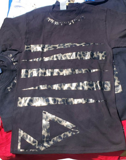 GOLD CHEETAH SHIRT WITH ACCESSORIES