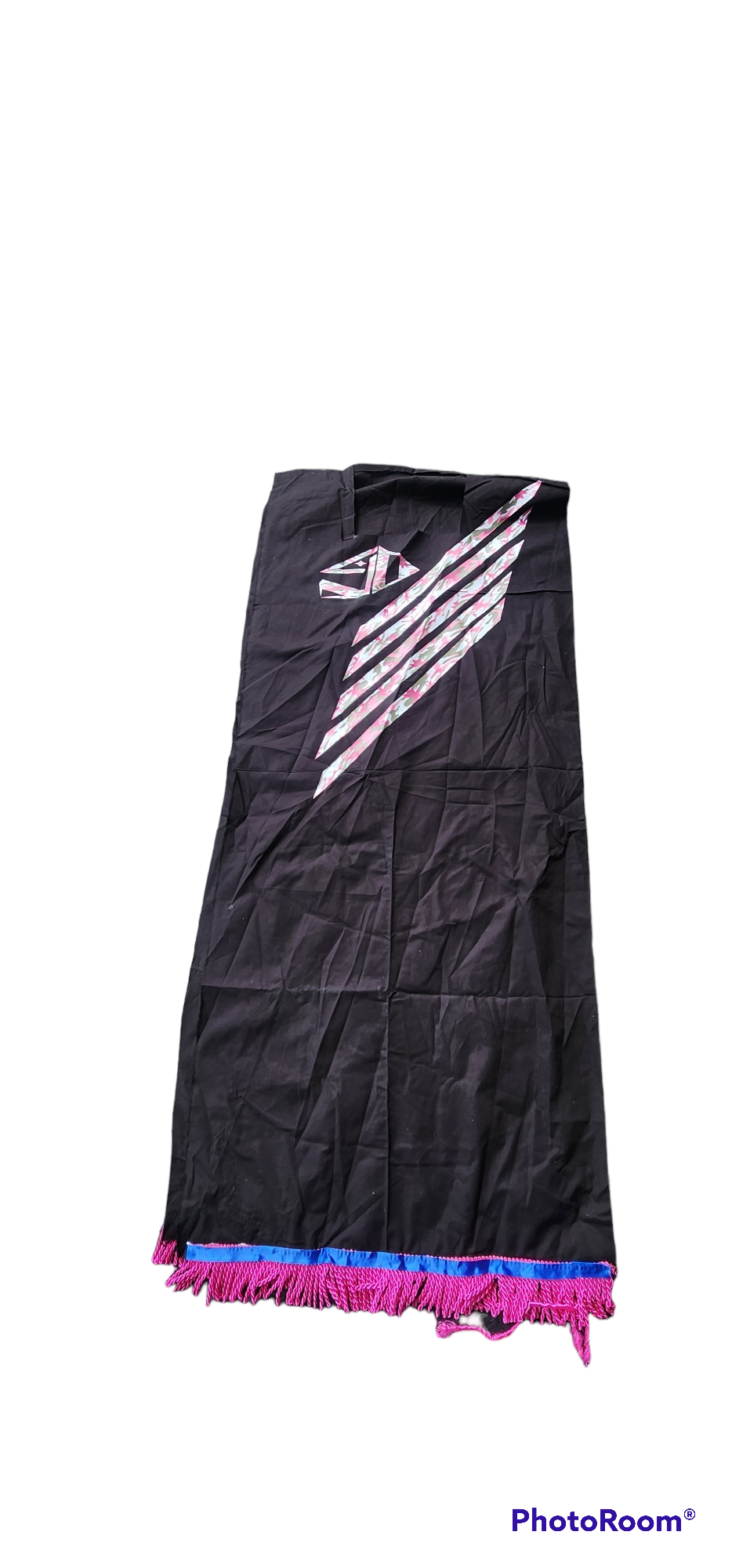 BLACK & PINK CAMOUFLAGE CAPE
