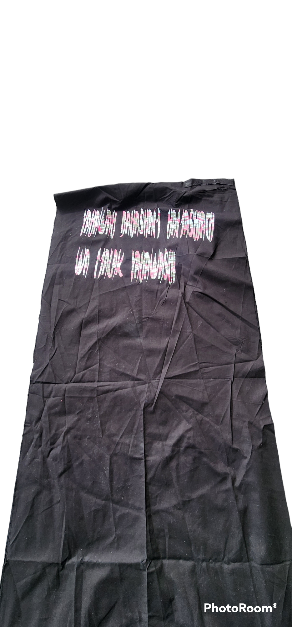 BLACK & PINK CAMOUFLAGE CAPE